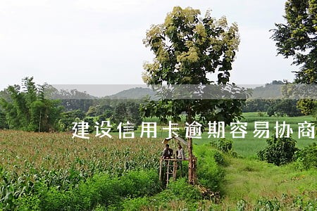 建设信用卡逾期容易协商吗 建设信用卡逾期容易协商吗