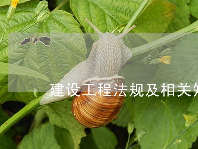 建设工程法规及相关知识书籍