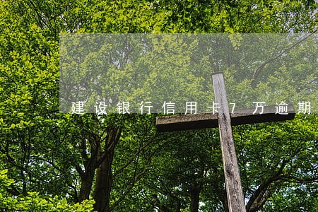 建设银行信用卡7万逾期了 建设银行信用卡7万逾期了