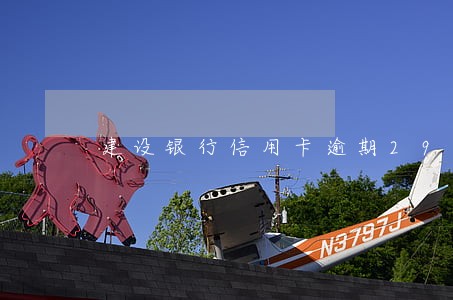建设银行信用卡逾期29天 建设银行信用卡逾期29天