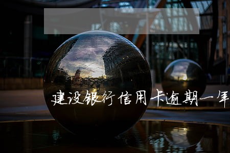 建设银行信用卡逾期一年多怎么办 建设银行信用卡逾期一年多怎么办