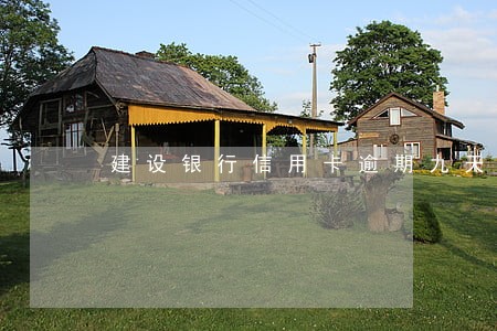 建设银行信用卡逾期九天