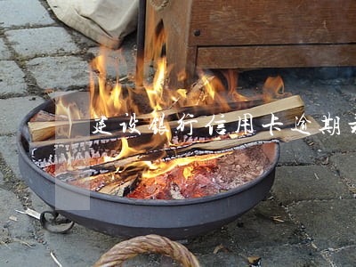 建设银行信用卡逾期录音录像