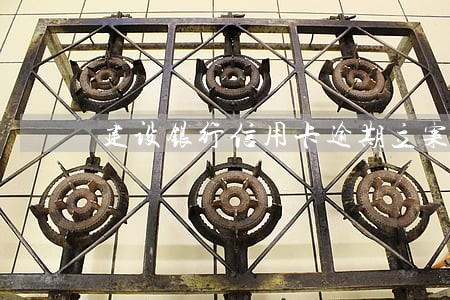 建设银行信用卡逾期立案 建设银行信用卡逾期立案