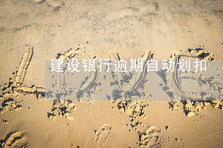 建设银行逾期自动划扣 建设银行逾期自动划扣