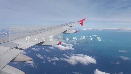 开公司有什么法律风险