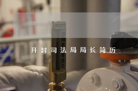 开封司法局局长简历