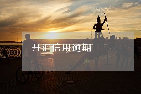 开汇信用逾期 开汇信用逾期