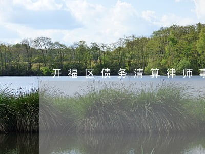 开福区债务清算律师事务所 开福区债务清算律师事务所
