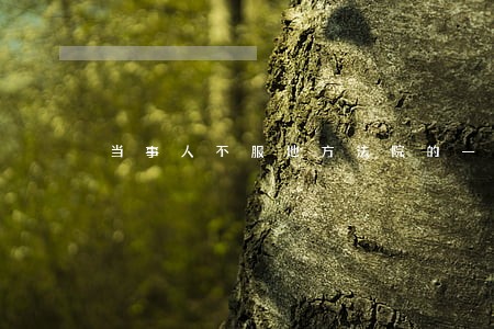 当事人不服地方法院的一审判决 当事人不服地方法院的一审判决