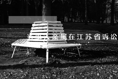 当事人亲属在江苏省诉讼要求赔偿