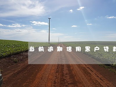 当前逾期信用黑户贷款 当前逾期信用黑户贷款