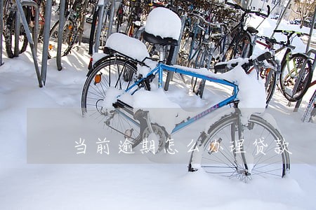 当前逾期怎么办理贷款 当前逾期怎么办理贷款
