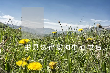 彬县法律援助中心电话 彬县法律援助中心电话