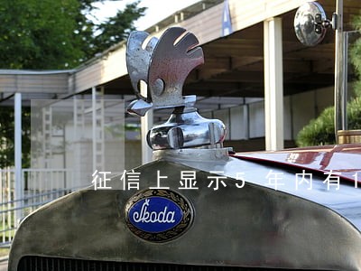 征信上显示5年内有10次逾期 征信上显示5年内有10次逾期