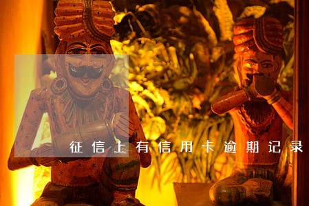 征信上有信用卡逾期记录吗 征信上有信用卡逾期记录吗