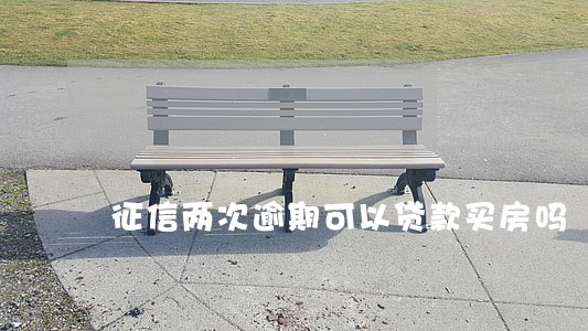 征信两次逾期可以贷款买房吗 征信两次逾期可以贷款买房吗