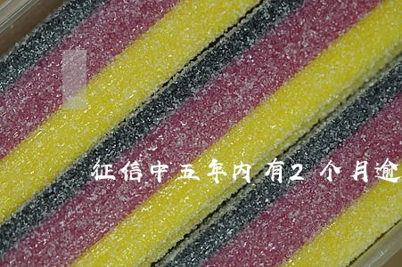 征信中五年内有2个月逾期 征信中五年内有2个月逾期