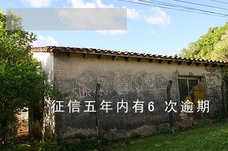 征信五年内有6次逾期 征信五年内有6次逾期