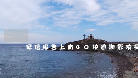 征信报告上有40块逾期影响买房 征信报告上有40块逾期影响买房