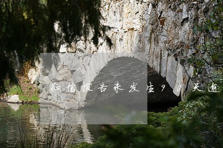 征信报告未发生90天逾期 征信报告未发生90天逾期