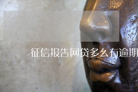 征信报告网贷多么有逾期 征信报告网贷多么有逾期