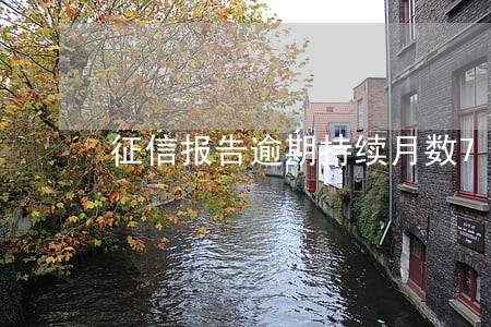 征信报告逾期持续月数7 征信报告逾期持续月数7