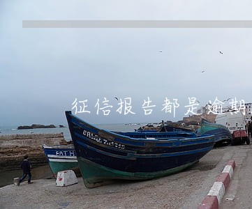 征信报告都是逾期1 征信报告都是逾期1