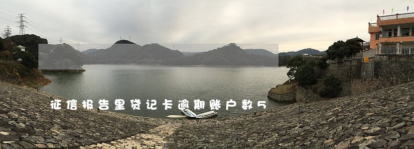 征信报告里贷记卡逾期账户数5 征信报告里贷记卡逾期账户数5