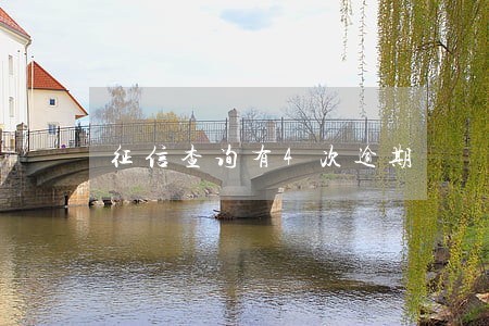 征信查询有4次逾期 征信查询有4次逾期