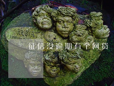 征信没逾期有个网贷 征信没逾期有个网贷