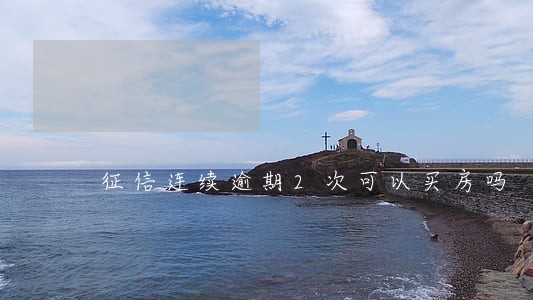 征信连续逾期2次可以买房吗 征信连续逾期2次可以买房吗