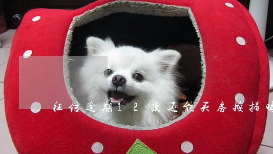 征信逾期12次还能买房按揭吗 征信逾期12次还能买房按揭吗