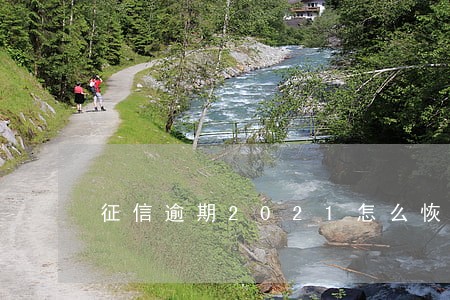征信逾期2021怎么恢复