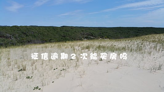 征信逾期2次能买房吗