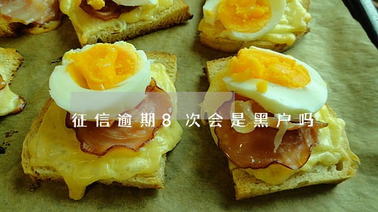 征信逾期8次会是黑户吗 征信逾期8次会是黑户吗
