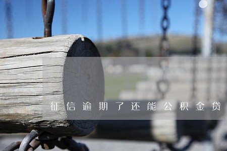 征信逾期了还能公积金贷款吗 征信逾期了还能公积金贷款吗