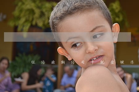 征信逾期信用卡就会被冻结