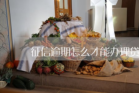 征信逾期怎么才能办理贷款 征信逾期怎么才能办理贷款