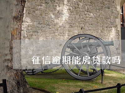 征信逾期能房贷款吗 征信逾期能房贷款吗