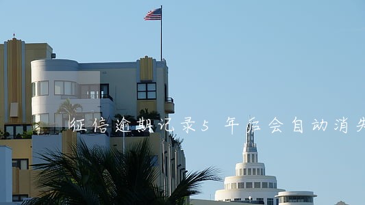 征信逾期记录5年后会自动消失吗 征信逾期记录5年后会自动消失吗