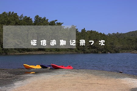 征信逾期记录7次 征信逾期记录7次