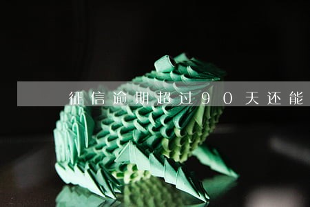 征信逾期超过90天还能贷款吗 征信逾期超过90天还能贷款吗