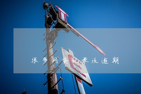 很多网贷记录没逾期 很多网贷记录没逾期