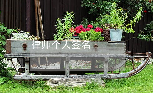 律师个人签名 律师个人签名