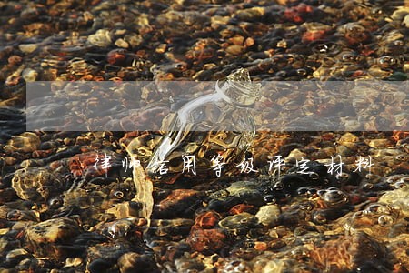 律师信用等级评定材料 律师信用等级评定材料