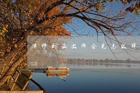 律师到派出所会见怎么样 律师到派出所会见怎么样