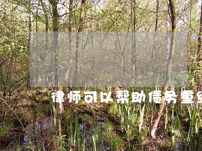 律师可以帮助债务重组么 律师可以帮助债务重组么