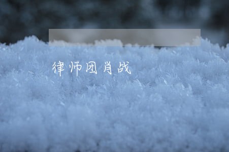 律师团肖战 律师团肖战