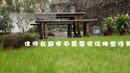律师在庭审中需要完成哪些任务 律师在庭审中需要完成哪些任务